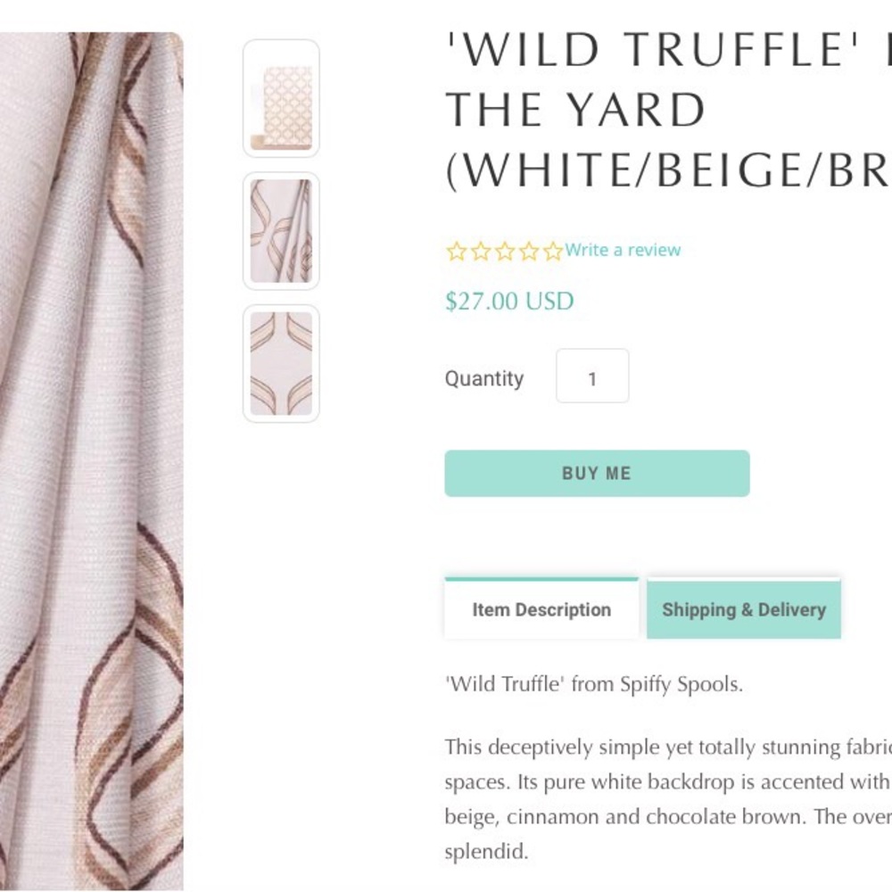 Custom Drape Panels and Matching Pillow Covers (NEW)
